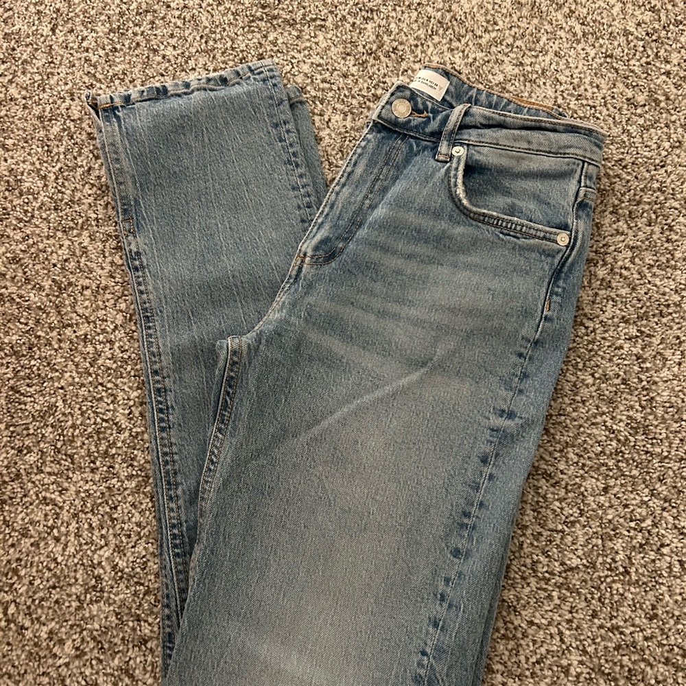 Zara Denim Straight Leg Jeans
